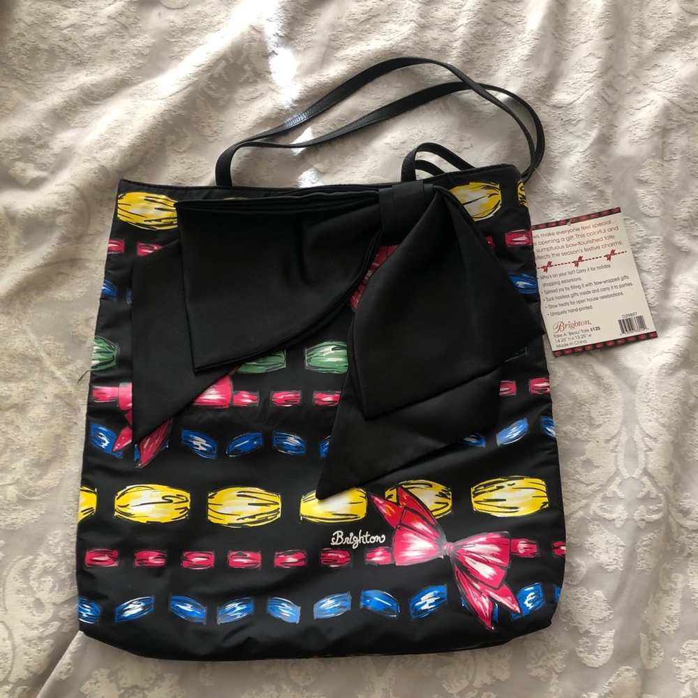 NWT. Brighton Bow Tote Bag